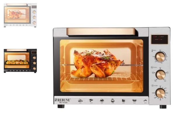 Rebune Electric Oven 60L, 1900W