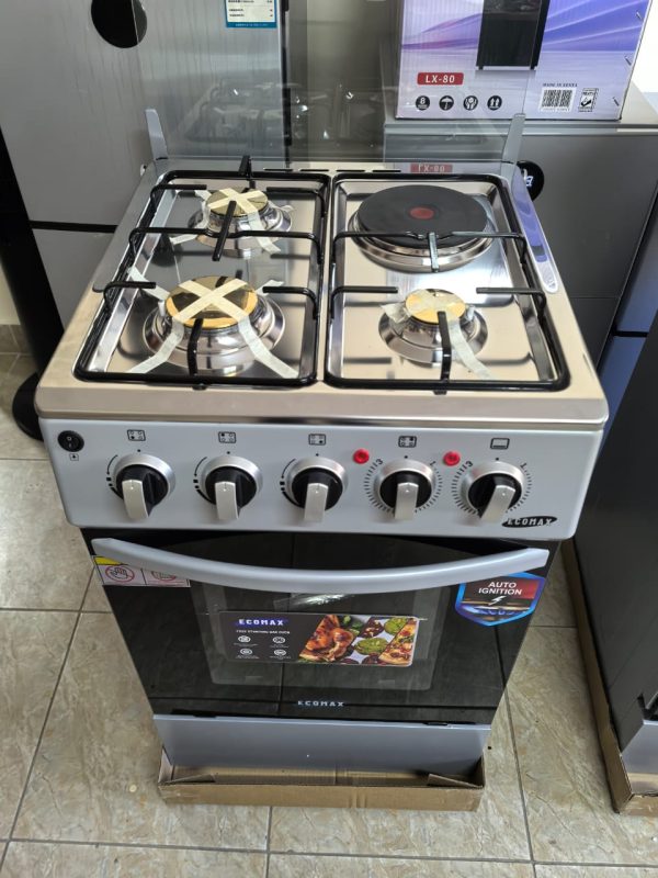 50X55 Ecomax full gas standing cooker