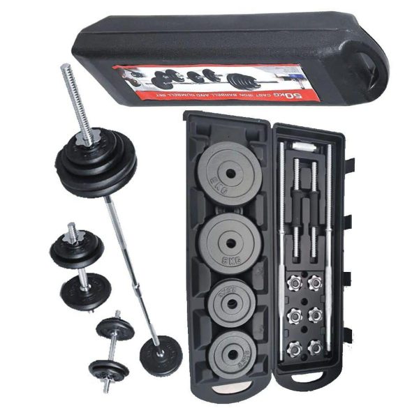50kg York Barbell and Dumbbell set