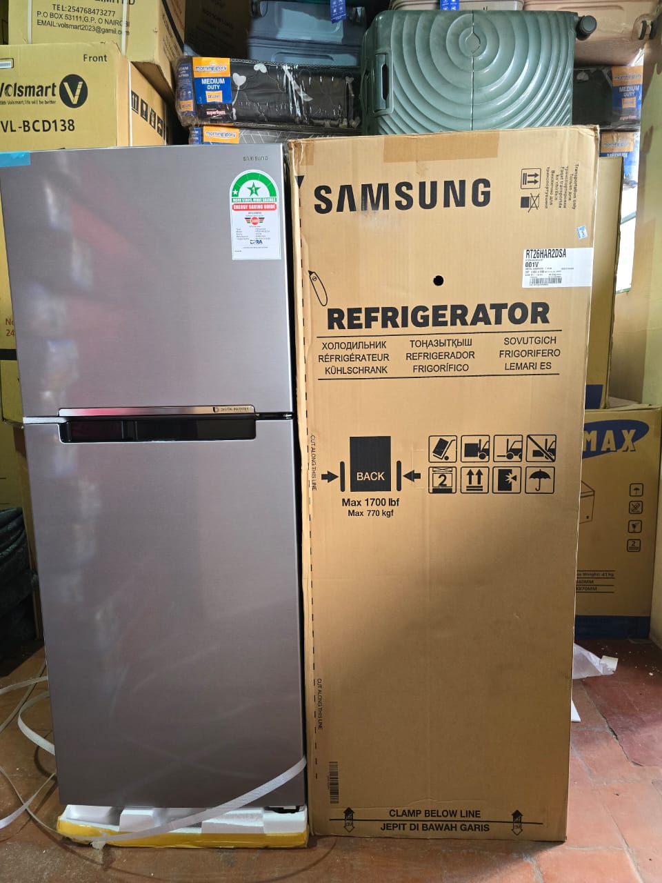 Samsung RT26HAR2DSA Top Mount Freezer Fridge