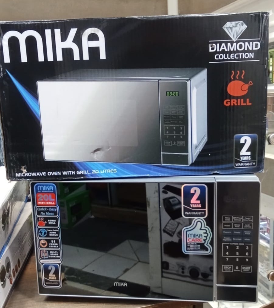 Mika 20L Digital Microwave with Grill