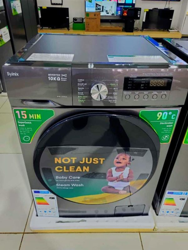 Syinix Front Load Washing Machine Wash and Spin - Image 2