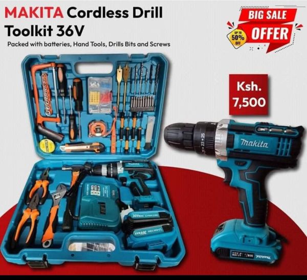 Makita cordless drill 36v