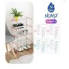 Nunix shoe rack 5 tier Black. Green, Pink, and Blue.