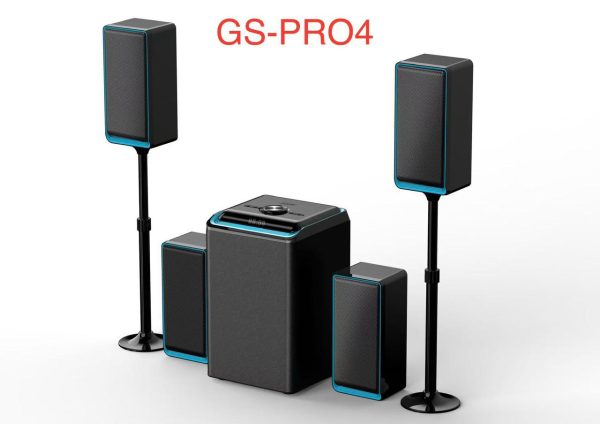 4.1ch Globalstar Pro 4 multimedia system woofer