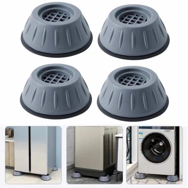 4pcs Universal  Shock & Noise Cancelling Anti-Vibration Pads