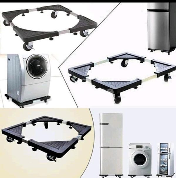 Fridge/washing Machine base roller trolley