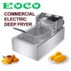 Eoco Single Fryer 6 L: Efficient and Reliable Frying
